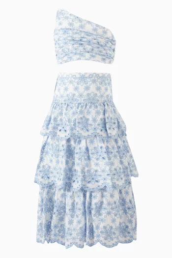 Nora Embroidered Skirt