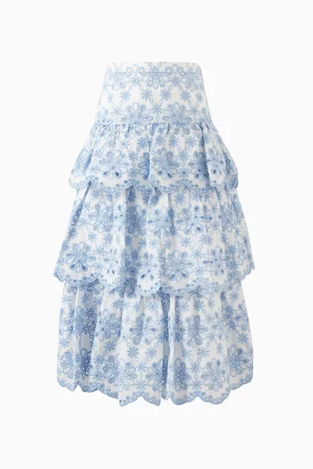 Nora Embroidered Skirt