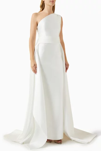 Charo Gown in Twill