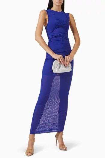 Zoey Maxi Dress in Mesh