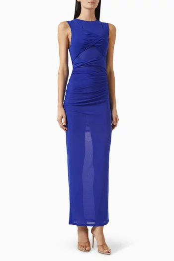Zoey Maxi Dress in Mesh