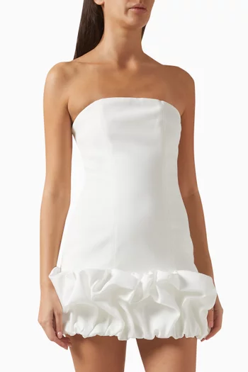 Saphira Mini Dress in Crepe