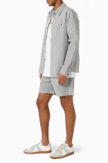 Aegean Pearce Oversized Shirt in Cotton