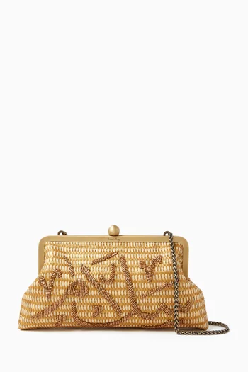 Calligraphy Salam Classic Clutch