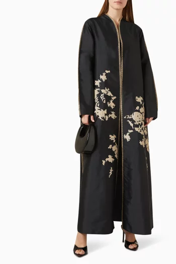 Sequin-embellished Abaya