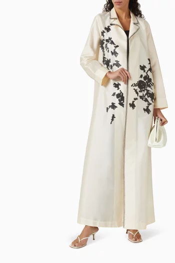 Sequin-embellished Abaya
