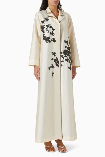 Sequin-embellished Abaya