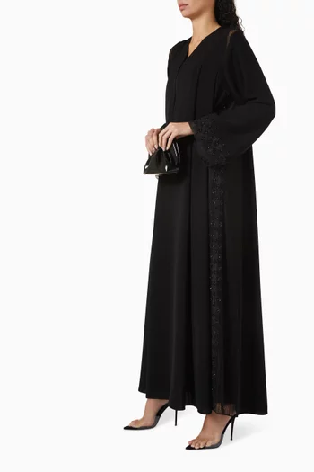 Sequin-embellished Abaya
