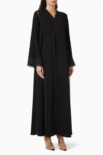 Sequin-embellished Abaya