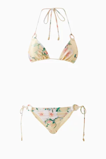 August Ring Bikini Set in Stretch Nylon