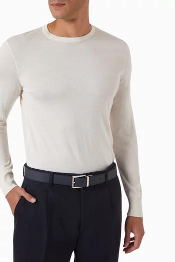 Astory 35 Reversible Belt in Leather