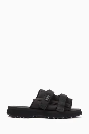 Moto-Puff Sandals in Nylon
