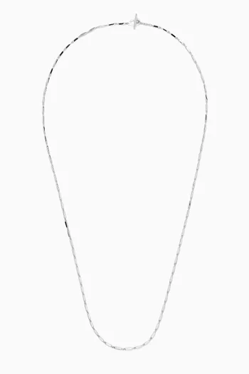 Wes Chain Necklace in Sterling Silver
