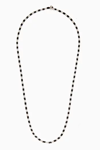 Kai Onyx Necklace in Sterling Silver