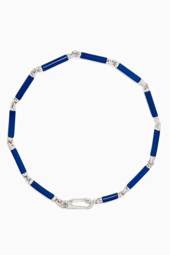 Akio Lapis Bracelet in Sterling Silver