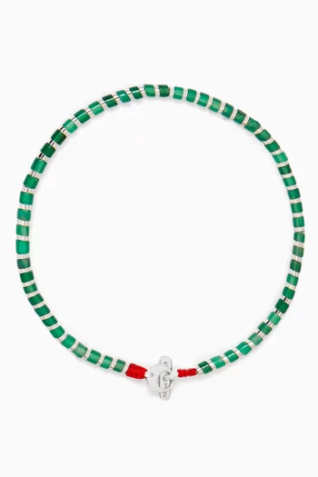 Kato Agate Bracelet in Sterling Silver