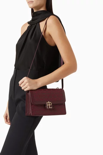 Ladies First 24 Shoulder Bag in Armure Leather