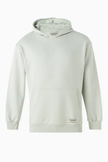 Oversized Hoodie in Organic Cotton Blend