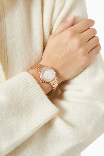 Mia Quartz Stainless Steel Watch, 32mm