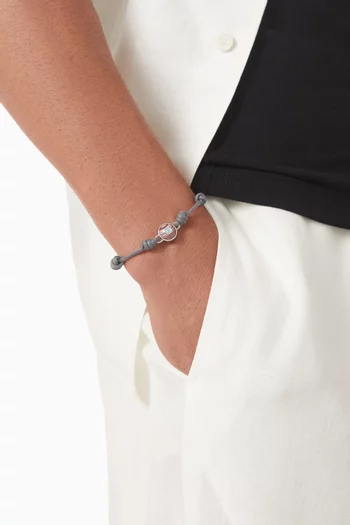 Macrame Milos Evil Eye Bracelet