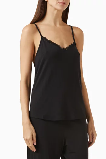 Cami Pyjama Top in Modal Stretch Jersey