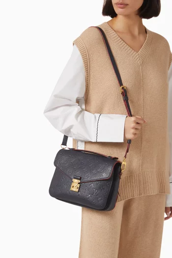 Pochette Métis Bag in Empreinte-embossed Leather