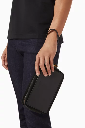 Toiletry Bag in Suede