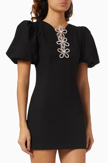 Delia Diamanté Mini Dress