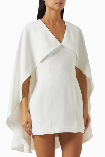 Lilydale Cape Mini Dress
