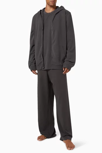 Jersey Lounge Relaxed Straight-leg Pants