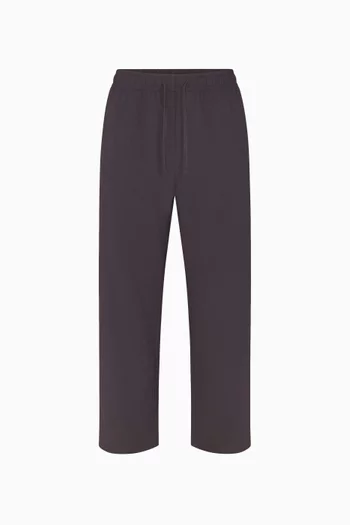 Jersey Lounge Relaxed Straight-leg Pants