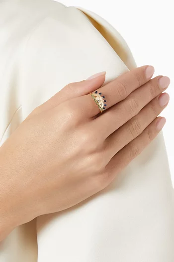Ya Ein Najlaa Multi-stone Ring in 18kt Gold