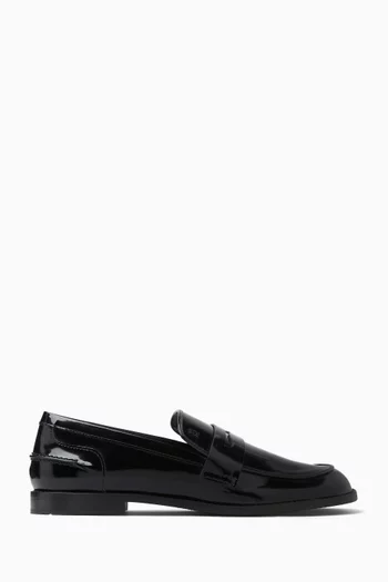 Tilda Loafers in Polished Leather