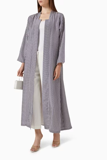 Printed Abaya in Silk