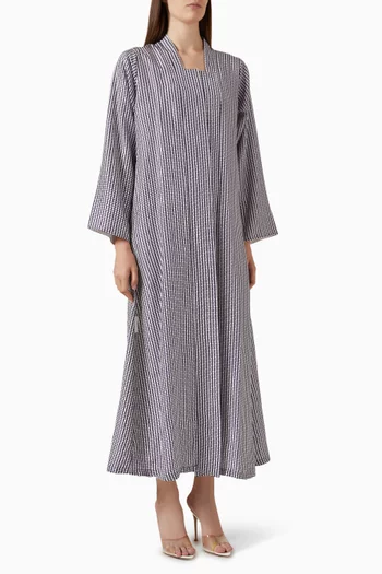 Printed Abaya in Silk