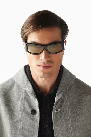 Hads Rectangle Sunglasses in Acetate