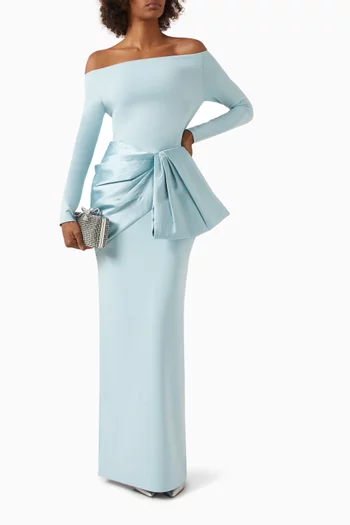 Kori Off-shoulder Gown