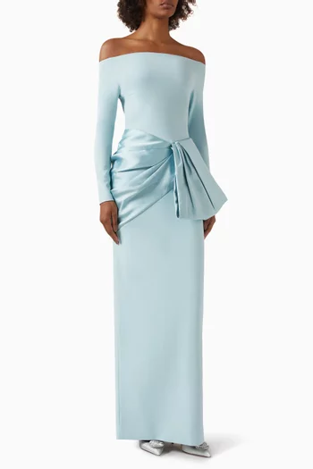 Kori Off-shoulder Gown
