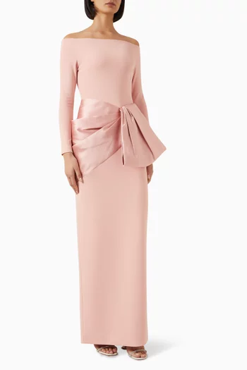 Kori Off-shoulder Gown
