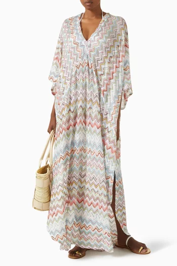 Zigzag Cover-up Dress