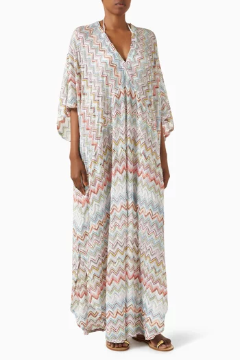 Zigzag Cover-up Dress