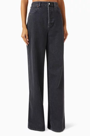 Wide-leg Jeans in Denim
