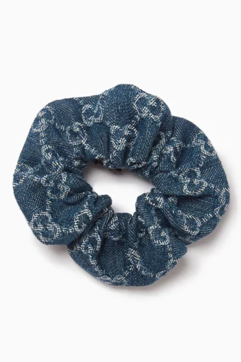 Scrunchie in GG Denim