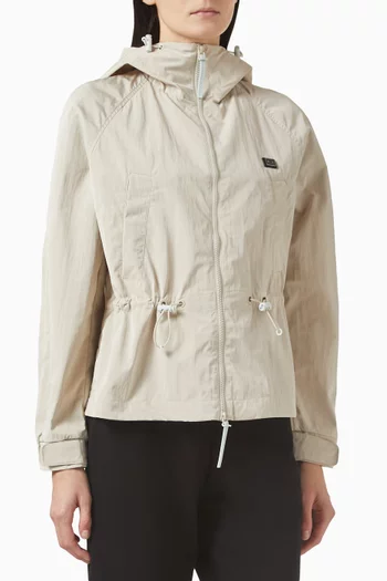Metal Logo Zip Jacket
