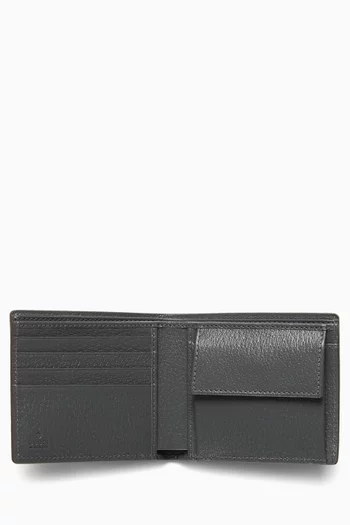 GG Bi-fold Wallet in Supreme Canvas