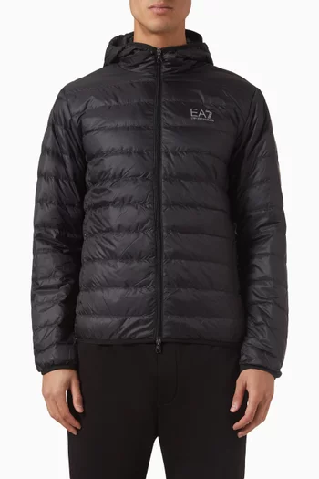 Core Identity Packable Puffer Jacket in Nylon