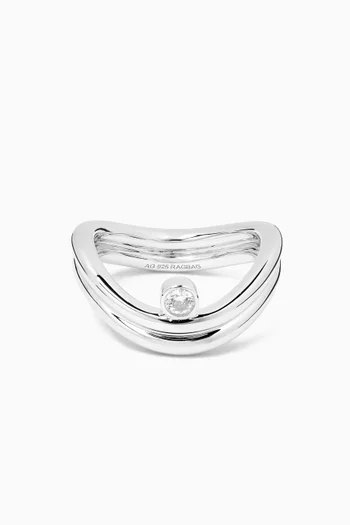 Odile Ring in Sterling Silver