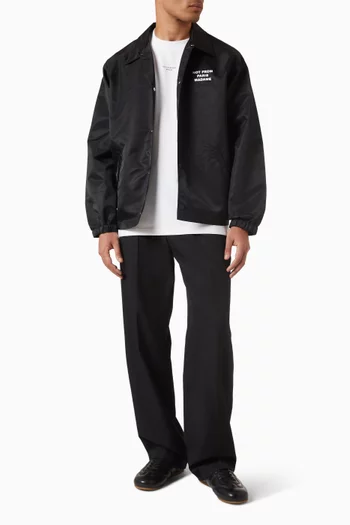 تي شيرت بطبعة شعار الماركة كلاسيكية قطن