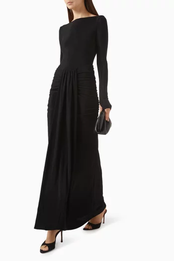 Intermission Maxi Dress in Lurex Jersey