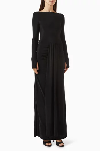 Intermission Maxi Dress in Lurex Jersey